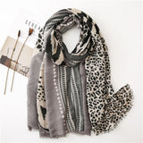 Foulard Leopard à Motif