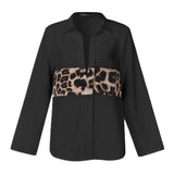 Chemise Leopard sur Fond Blanc | Leopard Plus