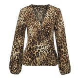Chemisier Leopard en Soie | Leopard Plus