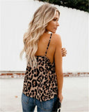 Arriere Top Leopard Bretelle | Leopard Plus