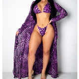 Bikini Leopard Ensemble 3 Pièces | Leopard Plus