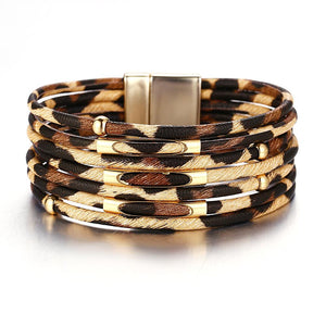 Bracelet Leopard Alliage Tube de Cuivre | Leopard Plus