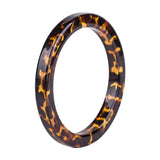 Bracelet Leopard Manchette Acrylique fermé