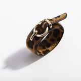 Bracelet Leopard Une Boucle Jaune