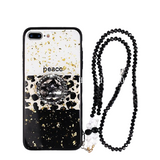Coque Leopard Huawei Mat Brillant avec Corde | Leopard Plus