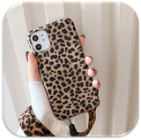 Coque Léopard Iphone Marron Full Mat | Leopard Plus