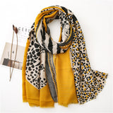Foulard Leopard Chic