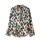 Chemisier Leopard Femme Décontracté | Leopard Plus