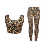 Legging Leopard Ensemble Noir & Blanc