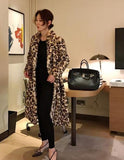 Manteau Léopard Classique Femme