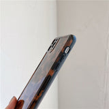 Coque Leopard Iphone Brillante