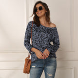 Haut Leopard Bleu | Leopard Plus