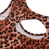 Maillot de Bain Leopard 2 Pièces avec Tunique