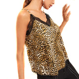 Top Leopard Dentelle de Profil | Leopard Plus