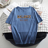 T Shirt Blanc Leopard Day