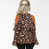 Top Leopard Noir et Blanc de Dos | Leopard Plus
