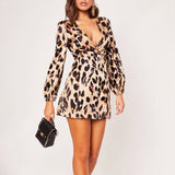 Robe Leopard Portefeuille