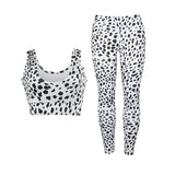 Legging Leopard Ensemble Noir & Blanc
