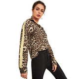 Chemisier Leopard Femme à Bande Latérale | Leopard Plus