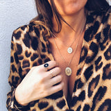 Chemisier Imprimé Leopard Col V | Leopard Plus