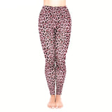 Legging Leopard Rouge