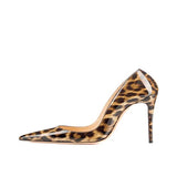 Escarpins Leopard Vernis 6 cm | Leopard Plus