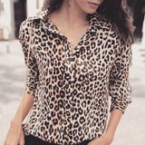 Chemise Imprimé Leopard Femme | Leopard Plus