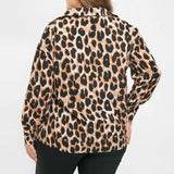 Chemisier Leopard Femme Grande Taille | Leopard Plus