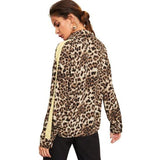 Chemisier Leopard Femme à Bande Latérale | Leopard Plus