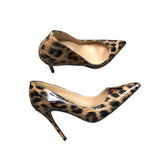 Escarpins Leopard Vernis 8 cm | Leopard Plus
