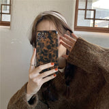 Coque Leopard Iphone Brillante