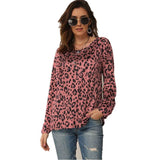 Haut Leopard Violet Look | Leopard Plus