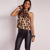 Haut Leopard à Épaules Dénudées Look | Leopard Plus