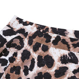 Haut Leopard à Longue Manche tissu | Leopard Plus