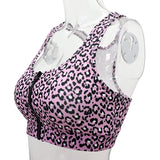 Legging Leopard Ensemble 2 Pièces Sport Rose