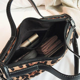 Interieur Sac à Main Leopard Noir | Leopard Plus
