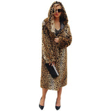Manteau Léopard Fourrure Oversize | Leopard Plus