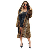 Manteau Léopard Fourrure Oversize Chic | Leopard Plus