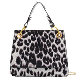 Sac à Main Leopard Bandoulière Noir | Leopard Plus