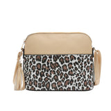 Sac à Main Leopard Bicolore - Beige | Leopard Plus