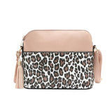 Sac à Main Leopard Bicolore - Rose | Leopard Plus