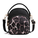 Sac à Main Leopard Style Bandoulière - Noir | Leopard Plus
