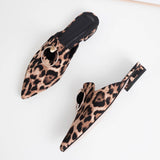 Sandales Leopard à Boucles Avant Chic | Leopard Plus