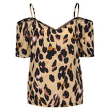 Top Leopard Bretelle Fine Modele | Leopard Plus