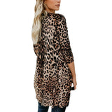 Top Leopard Coupe Tunique - Gris | Leopard Plus