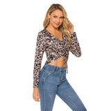 Top Leopard à Noeud Look | Leopard Plus