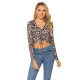 Top Leopard à Noeud Style | Leopard Plus
