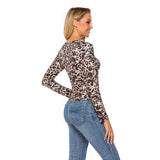 Top Leopard à Noeud de Profil | Leopard Plus
