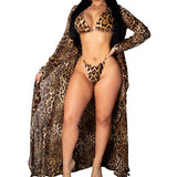 Bikini Leopard Ensemble 3 Pièces | Leopard Plus