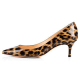 Escarpins Leopard 6cm à Bout Pointu | Leopard Plus
